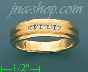 14K Gold 0.25ct Diamond Wedding Set Ring - Click Image to Close