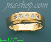 14K Gold 0.45ct Diamond Wedding Set Ring - Click Image to Close