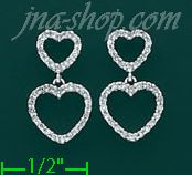 14K Gold 0.35ct Diamond Earrings - Click Image to Close