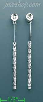 14K Gold 0.33ct Diamond Threader Earrings - Click Image to Close