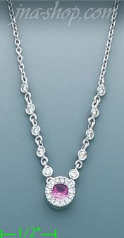 14K Gold 0.47ct Diamond Necklace - Click Image to Close