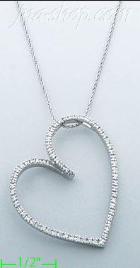 14K Gold 0.4ct Diamond Necklace - Click Image to Close