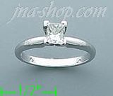 14K Gold 0.75ct Diamond Solitaire Ring - Click Image to Close