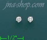 14K Gold 0.3ct Diamond Stud Earrings - Click Image to Close