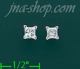 14K Gold 0.8ct Diamond Stud Earrings - Click Image to Close