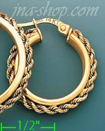 14K Gold Assorted Earrings - Click Image to Close