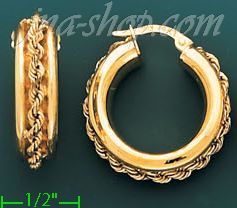 14K Gold Assorted Earrings - Click Image to Close