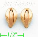 14K Gold Assorted Earrings - Click Image to Close