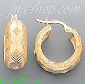 14K Gold Assorted Earrings - Click Image to Close