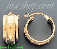 14K Gold Assorted Earrings - Click Image to Close