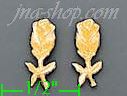 14K Gold Light Mini Earrings - Click Image to Close