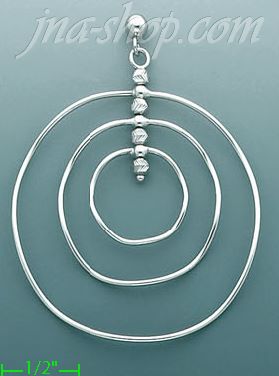 14K Gold Fancy Hoop & Dangling Earrings - Click Image to Close