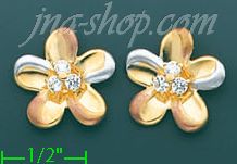 14K Gold Assorted Earrings - Click Image to Close