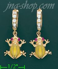 14K Gold Assorted Earrings - Click Image to Close