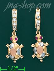 14K Gold Assorted Earrings - Click Image to Close