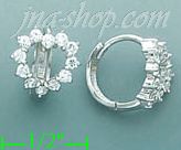 14K Gold Assorted CZ Earrings - Click Image to Close