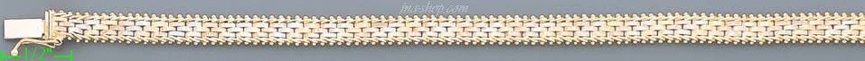 14K Gold Bola Collection Bracelet 7.25" - Click Image to Close