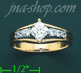 14K Gold Ladies' Ring - Click Image to Close