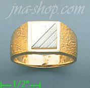 14K Gold Fancy Ring - Click Image to Close