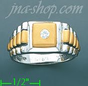 14K Gold Fancy Ring - Click Image to Close