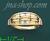 14K Gold Fancy Ring - Click Image to Close