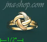 14K Gold Fancy Ring - Click Image to Close