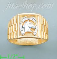 14K Gold Assorted Ring - Click Image to Close