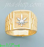 14K Gold Assorted Ring - Click Image to Close