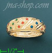 14K Gold Assorted Ring - Click Image to Close