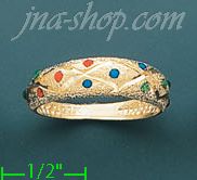 14K Gold Assorted Ring - Click Image to Close