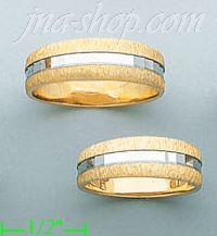 14K Gold Couple's Rings - Click Image to Close