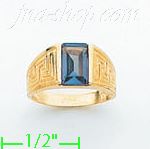 14K Gold Baby CZ Ring - Click Image to Close