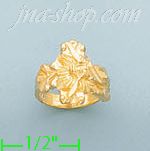 14K Gold Baby Ring - Click Image to Close