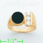 14K Gold Baby Ring - Click Image to Close