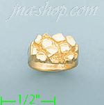 14K Gold Baby Ring - Click Image to Close