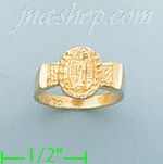 14K Gold Baby Ring - Click Image to Close