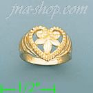 14K Gold Baby Ring - Click Image to Close