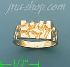 14K Gold Baby Ring - Click Image to Close