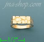 14K Gold Baby Ring - Click Image to Close