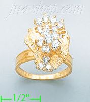 14K Gold Ladies' Motion Ring - Click Image to Close