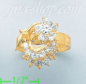 14K Gold Ladies' Motion Ring - Click Image to Close