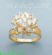 14K Gold Ladies' Motion Ring - Click Image to Close