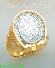 14K Gold Men's Ring - Click Image to Close