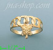 14K Gold Assorted Ladies' Ring - Click Image to Close