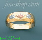 14K Gold Assorted Ladies' Ring - Click Image to Close