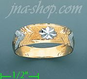 14K Gold Assorted Ladies' Ring - Click Image to Close