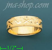 14K Gold Assorted Ladies' Ring - Click Image to Close