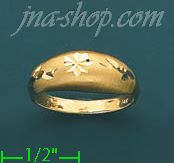 14K Gold Assorted Ladies' Ring - Click Image to Close