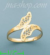 14K Gold Ladies' Dia-Cut Ring - Click Image to Close