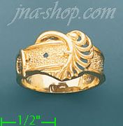 14K Gold Ladies' Dia-Cut Ring - Click Image to Close